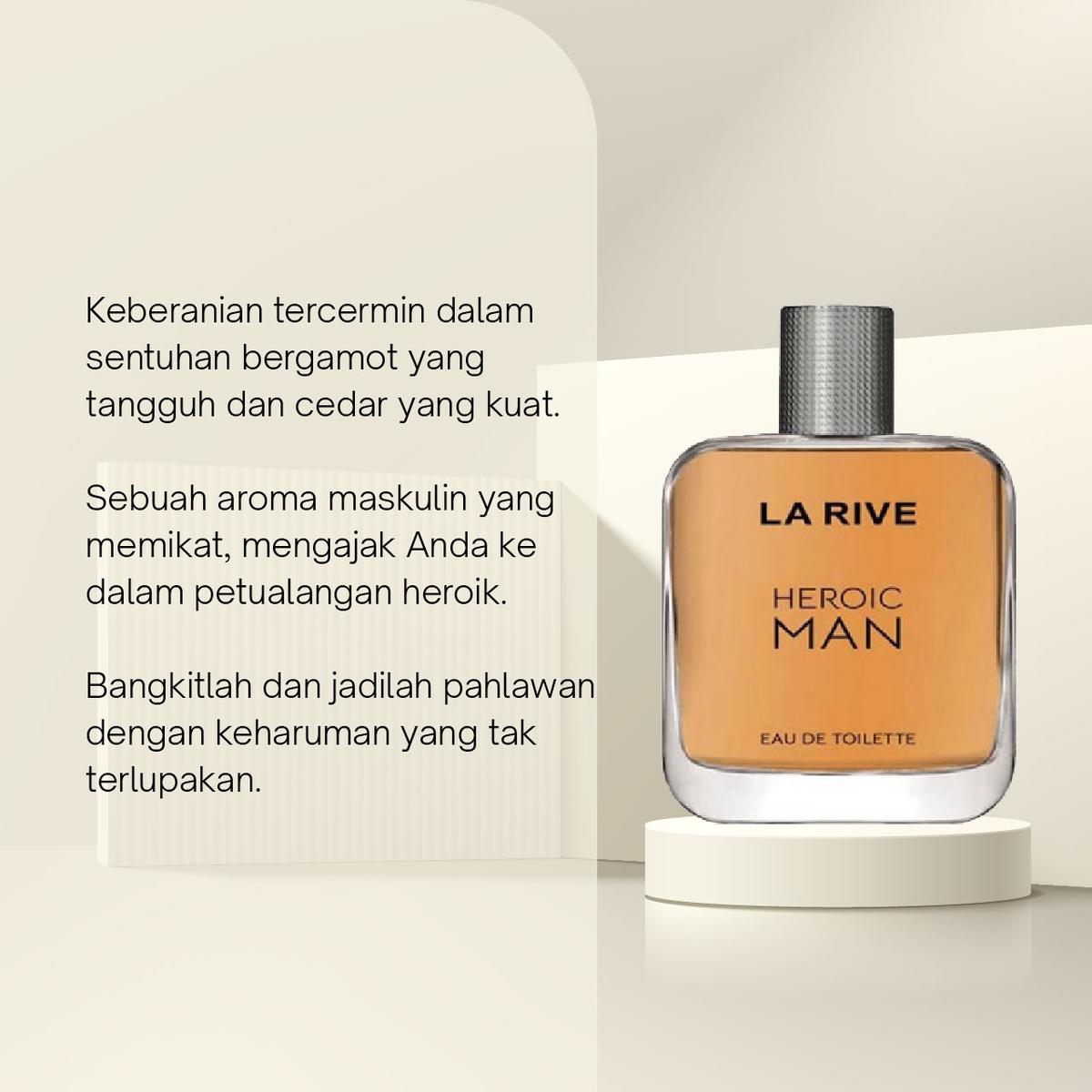 Product Introduction of Parfum La Rive Heroic Man 100 ML 2