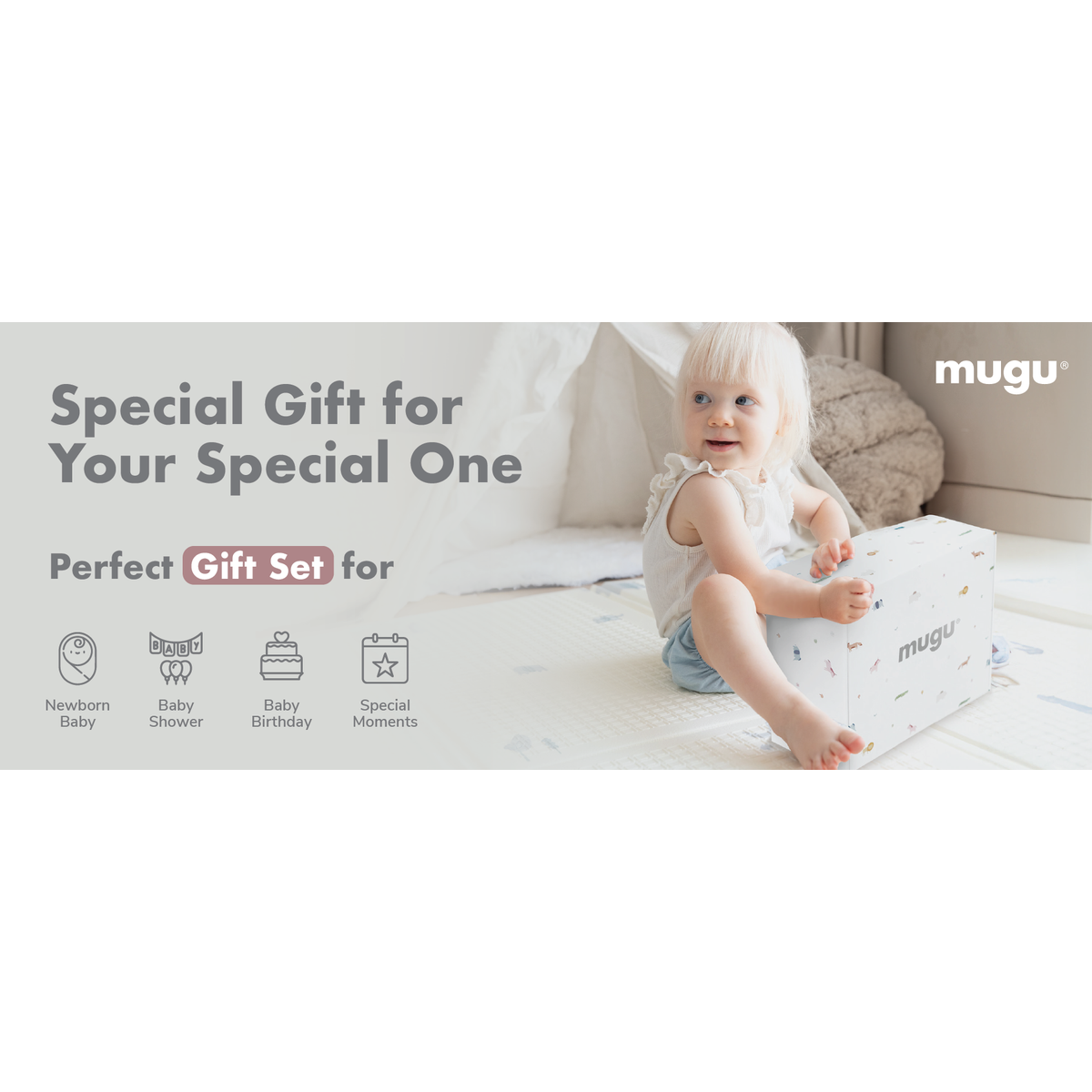 Product Introduction of MUGU GIFTSET / Mainan Edukasi Premium Bayi Anak / Hampers Kado Bayi Anak Laki Laki Perempuan 0
