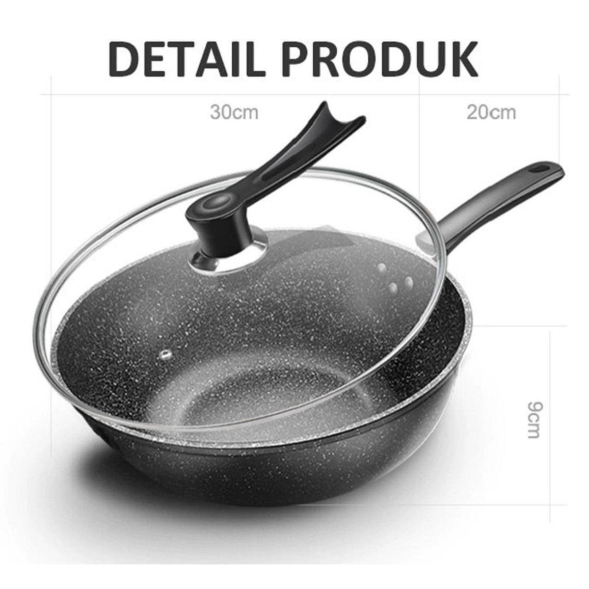 Product Introduction of Royalstar Rex Daily Wokpan 30cm + LID - Panci Wajan Penggorengan 0