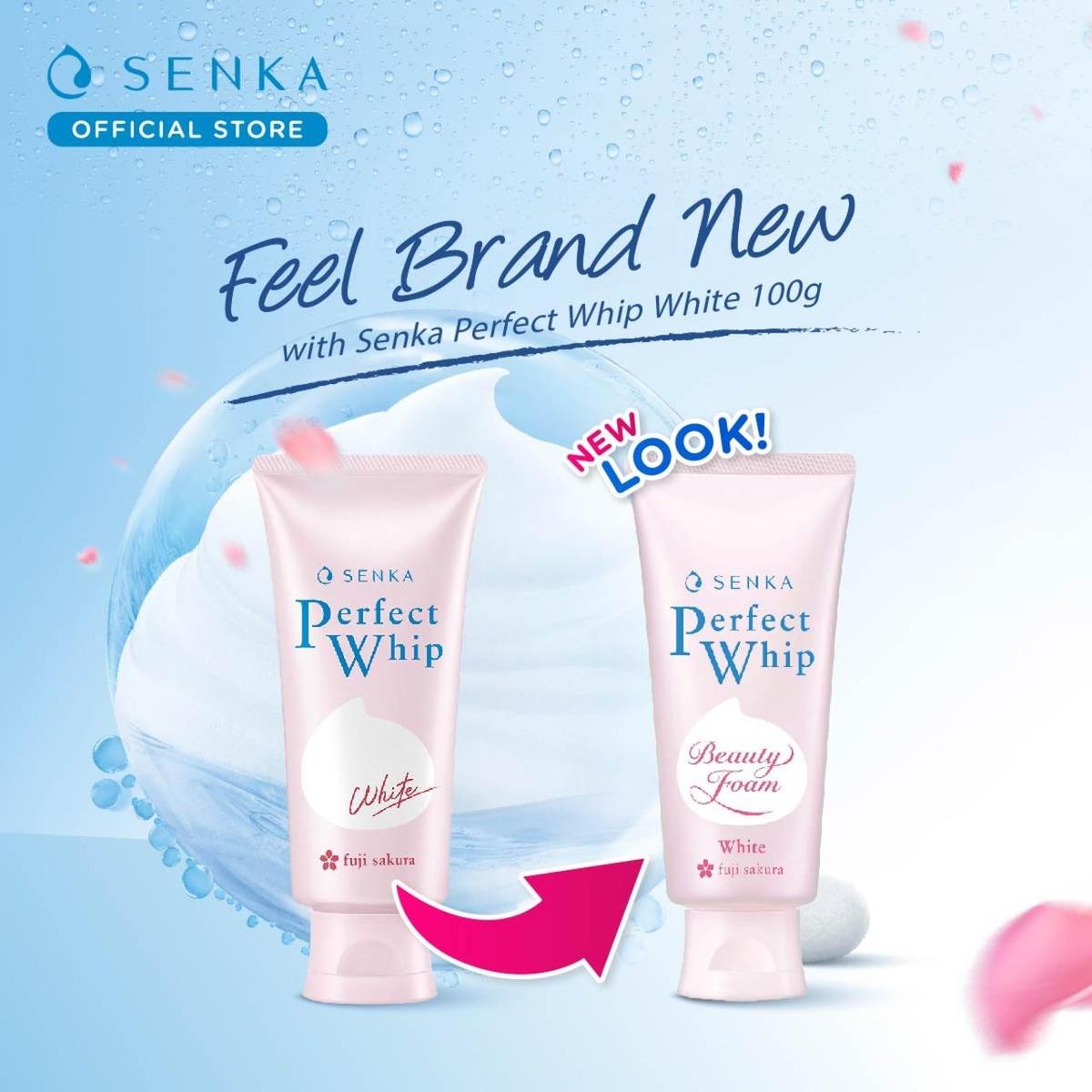 Product Introduction of SENKA Perfect Whip White Facial Foam 100 gr 0