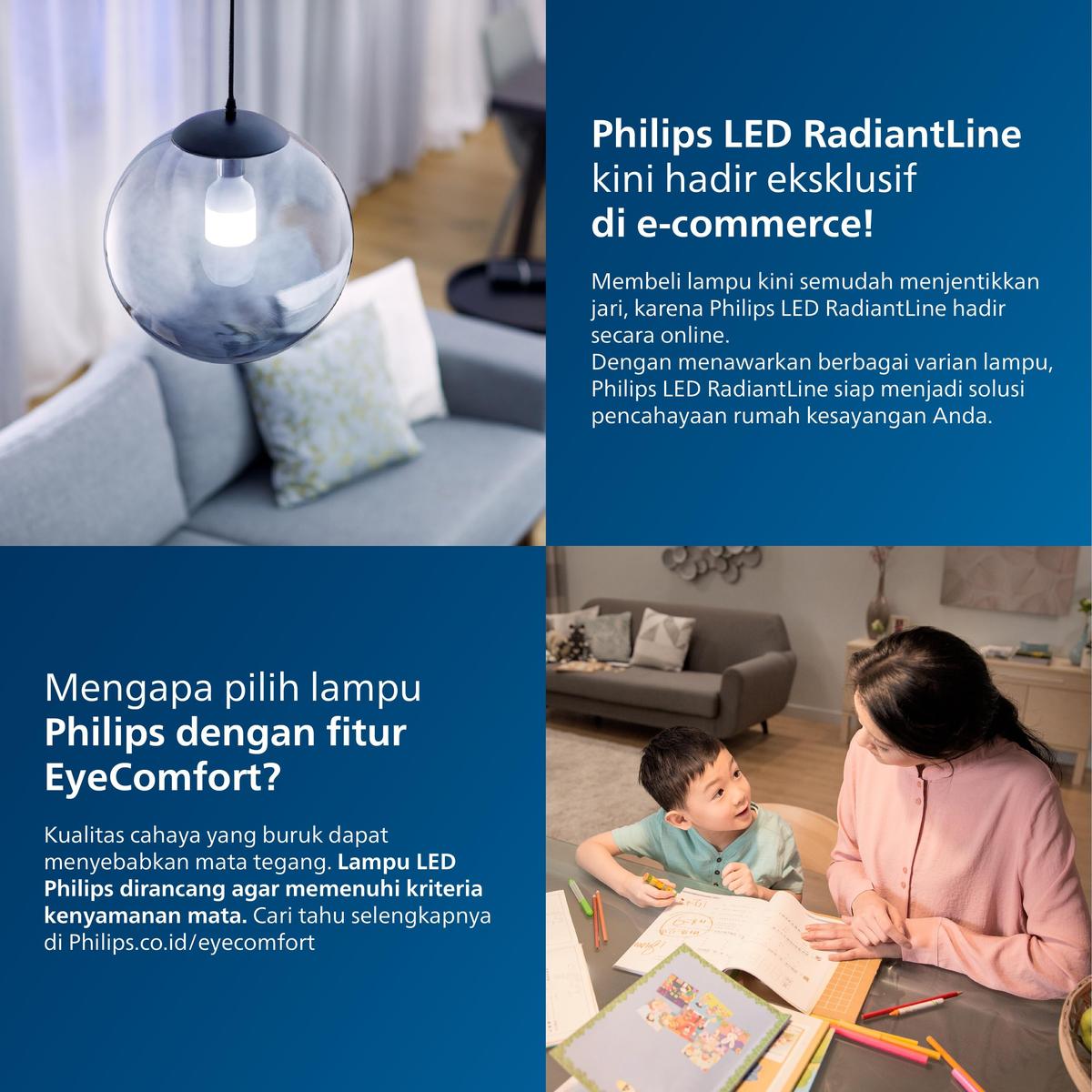 Product Introduction of [PROMO] Lampu Philips RadiantLine Multipack Bohlam LED 11W 6500K 3