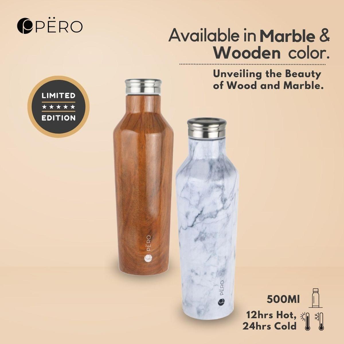 Product Introduction of Pero Termos Permos Stainless Vacuum Water Bottle Tumbler 500ML / Botol Minum Vakum 24 Jam Anti Panas dan Dingin 500ML 1