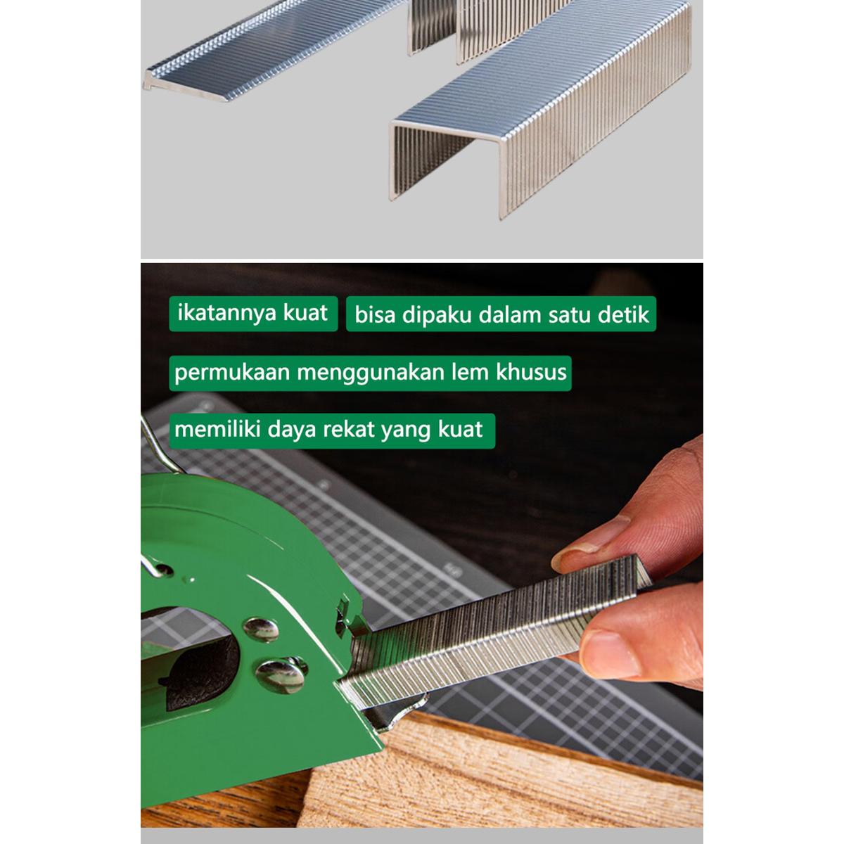 ISKU staple gun refill stapler/ isi ulang refill staples 8 x 11.3 x 1.2mm*1000pcs Isi staples tembak gun tacker perkakas
