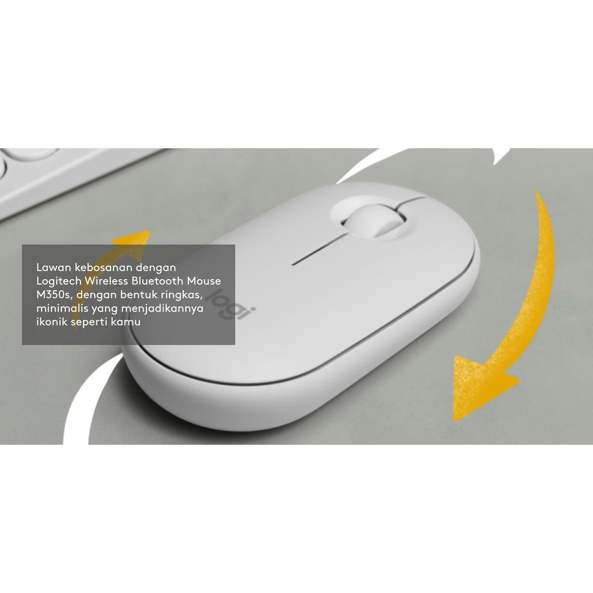 Logitech Pebble 2 M350s Mouse Wireless Bluetooth Slim Silent