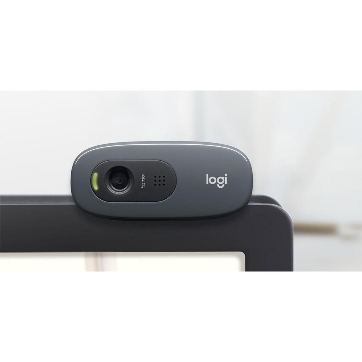Logitech C270 Webcam HD 720p untuk Windows, Mac OS & Chrome OS