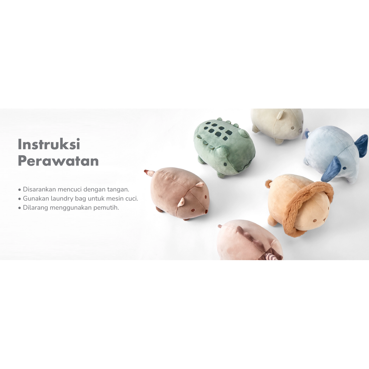 Product Introduction of Mainan Bayi Boneka Karakter | Mugu Stuffed Doll 5