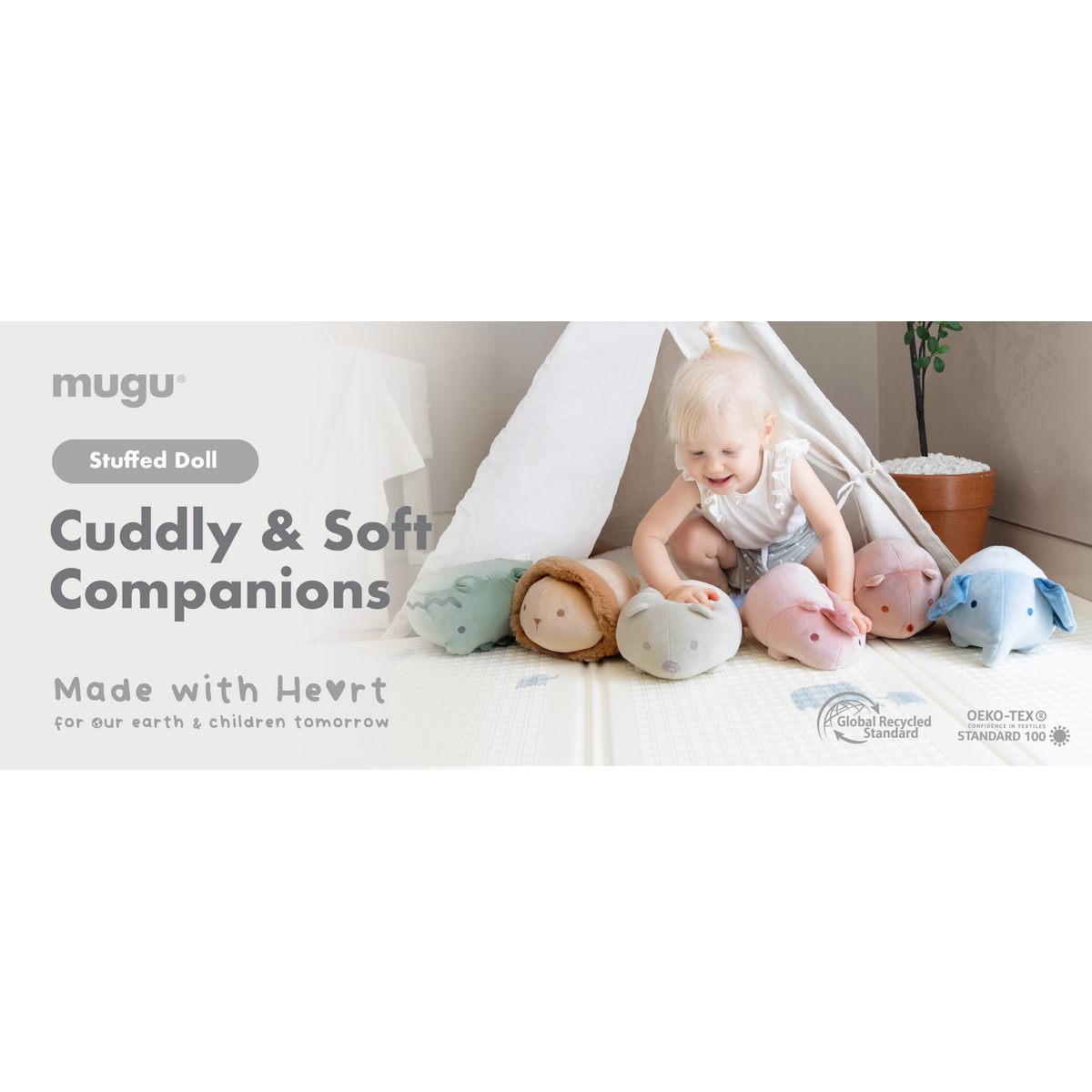 Product Introduction of Mainan Bayi Boneka Karakter | Mugu Stuffed Doll 0