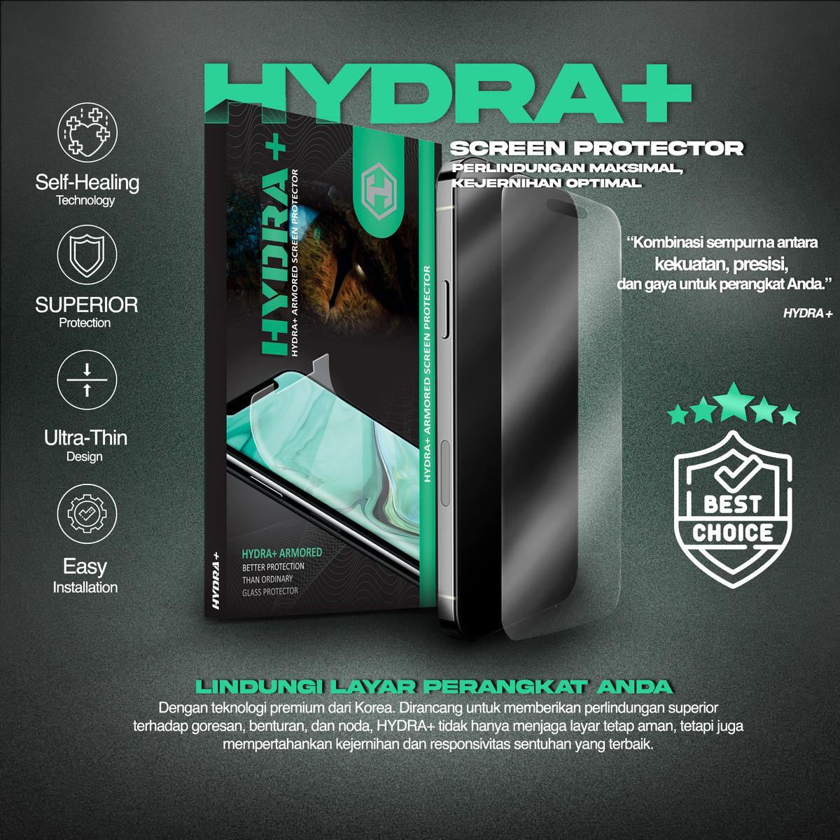 Product Introduction of HYDRA+ For Realme Pad - Anti Gores Hydrogel - NOT Tempered 0