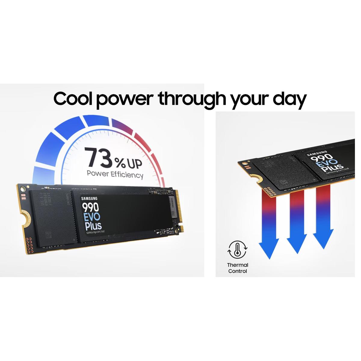 Product Introduction of Samsung SSD 990 EVO Plus 1TB 2TB 4TB M2 NVME PCIe Gen 4 x4 / 5.0 x2 M2NVMe SSD Internal Garansi 5 Tahun 2