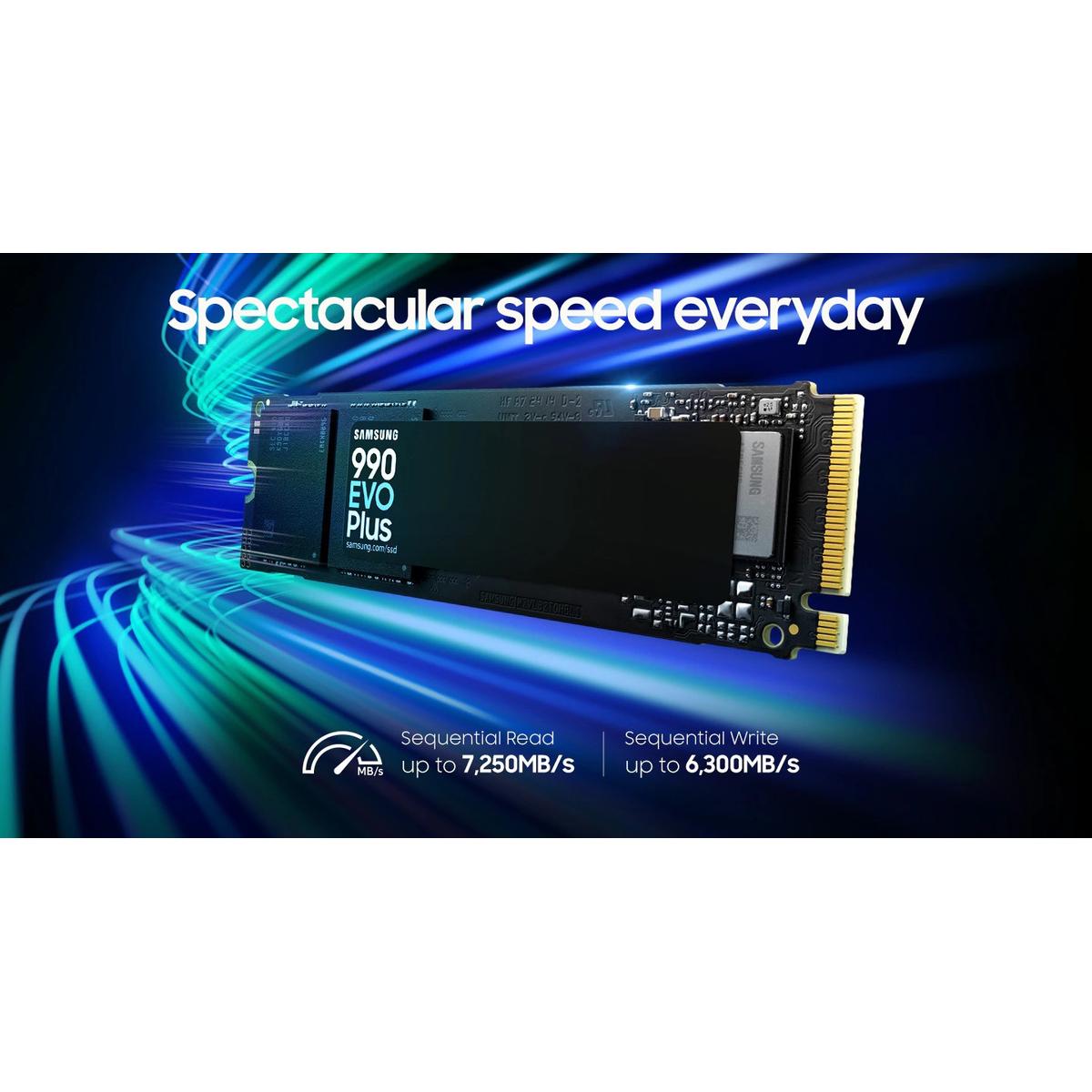 Product Introduction of Samsung SSD 990 EVO Plus 1TB 2TB 4TB M2 NVME PCIe Gen 4 x4 / 5.0 x2 M2NVMe SSD Internal Garansi 5 Tahun 0