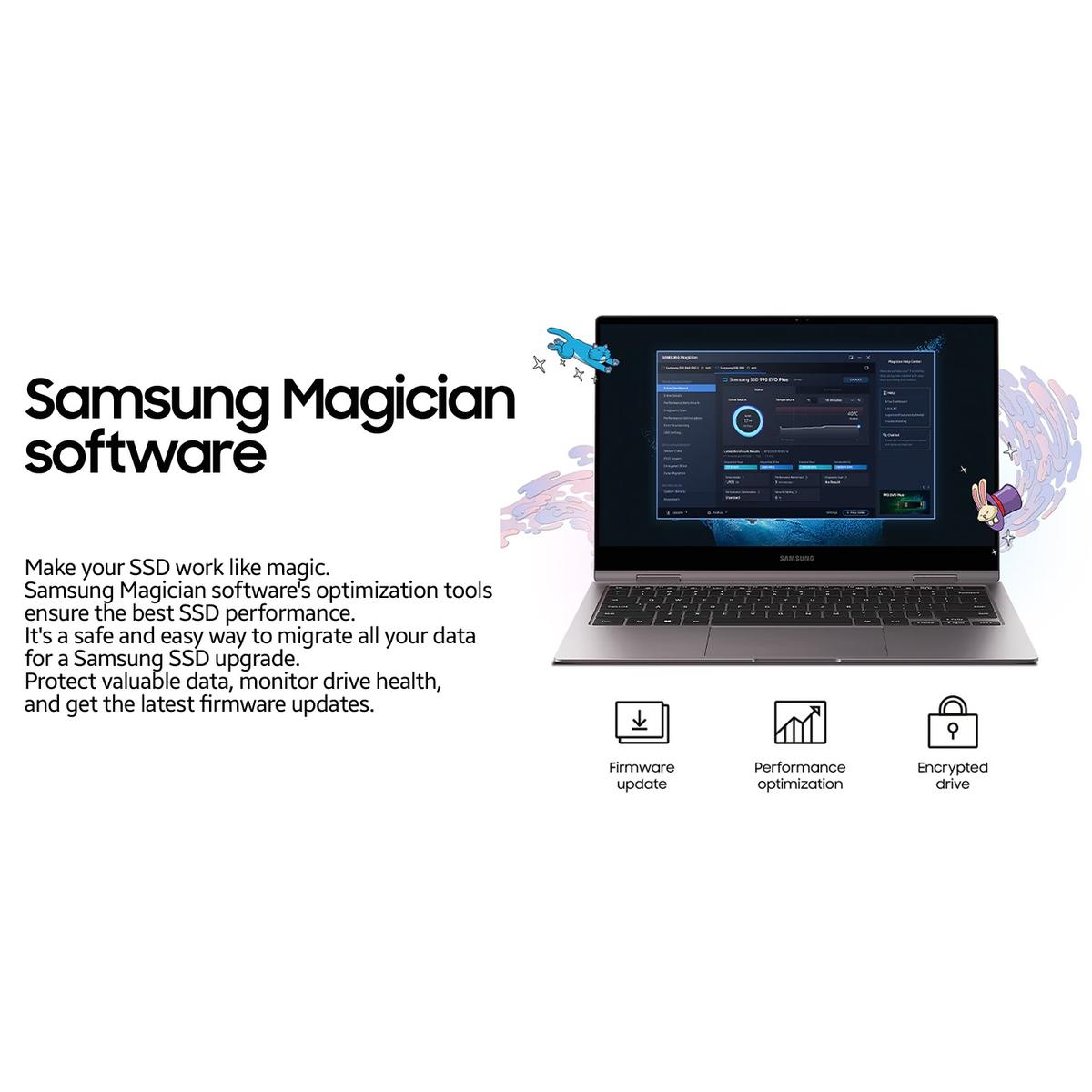 Product Introduction of Samsung SSD 990 EVO Plus 1TB 2TB 4TB M2 NVME PCIe Gen 4 x4 / 5.0 x2 M2NVMe SSD Internal Garansi 5 Tahun 4