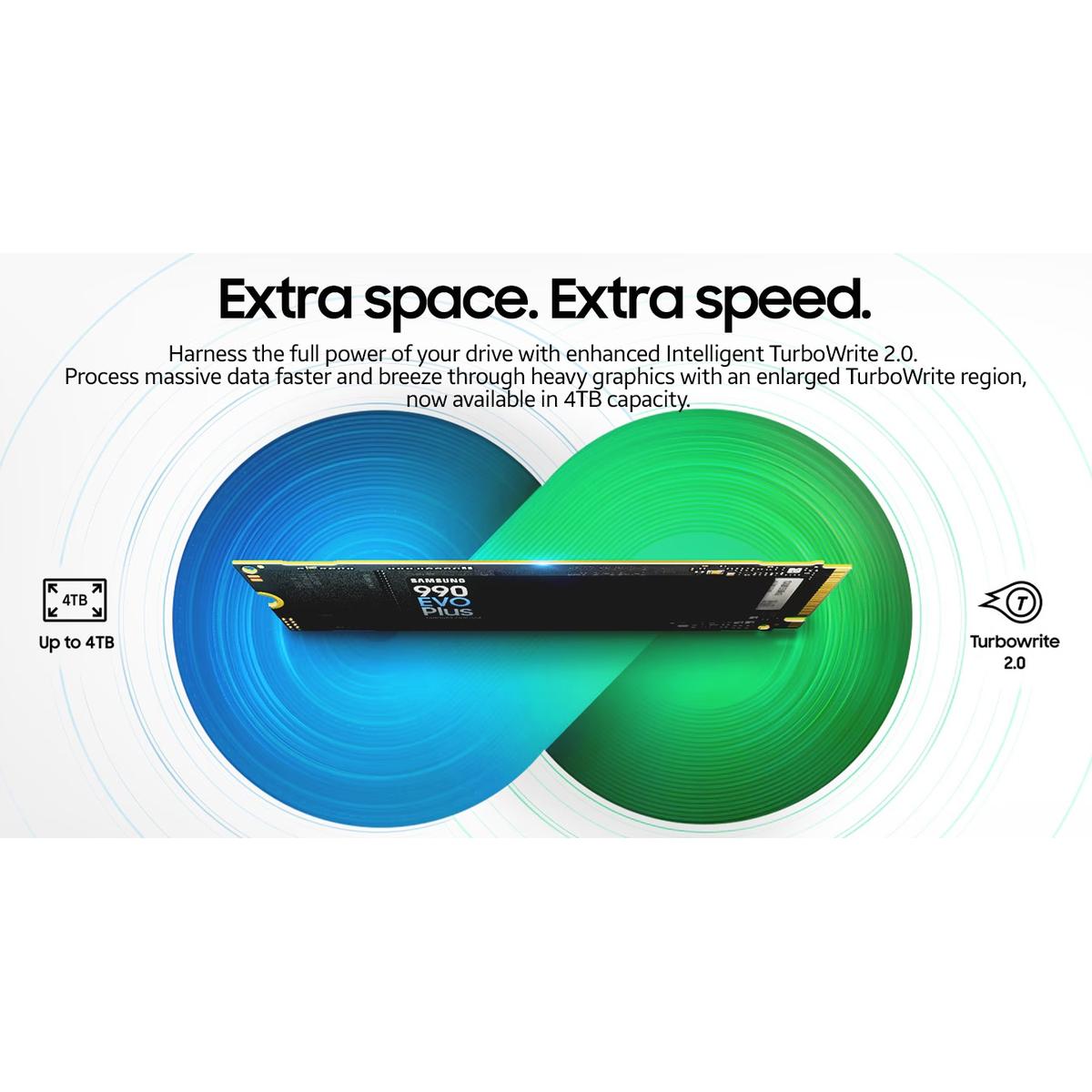 Product Introduction of Samsung SSD 990 EVO Plus 1TB 2TB 4TB M2 NVME PCIe Gen 4 x4 / 5.0 x2 M2NVMe SSD Internal Garansi 5 Tahun 3