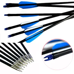 TaffSPORT Anak Panah Arrow Fiberglass 1 PCS - JH8135 - Blue