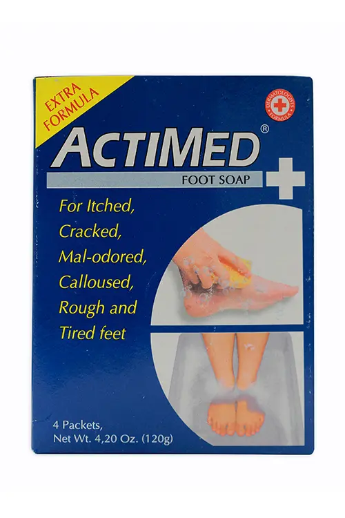 Actimed 4 Packets Foot Soap - 320352 0