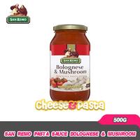 Gambar San Remo Pasta Sauce Bolognese And Mushroom 500 Gr dari Perfetto Cheese &amp; Pasta Kota Administrasi Jakarta Timur 1 Tokopedia