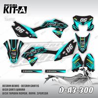 Gambar Decal Sticker KlX BF - Striping Stiker Klx 150 G D-A3-300 dari Decal Kita jogja Kota Yogyakarta 2 Tokopedia