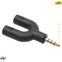 Gambar Overfly Splitter Audio Shape U 3.5mm ke Mic & Mic - K0650 dari AmanahBigStore Jakarta Barat 1 Tokopedia