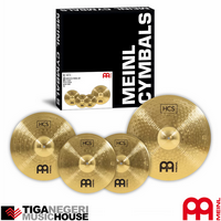 Gambar MEINL Cymbal HCS Set HCS141620 14" Hihat 16" Crash 20" Ride dari Tiga Negeri Music House Kota Bandung 1 Tokopedia