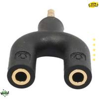 Gambar Overfly Splitter Audio Shape U 3.5mm ke Mic & Mic - K0650 dari AmanahBigStore Jakarta Barat 3 Tokopedia