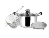 Gambar Panci Deepfryer Steamer Tutup Kaca 24 cm dari GG_Utensils Jakarta Barat 1 Tokopedia