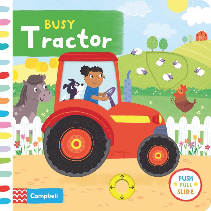 Gambar Campbell - Push Pull Slide: Busy Tractor ( Board book ) dari Kikkerland Indonesia Kota Administrasi Jakarta Utara Tokopedia