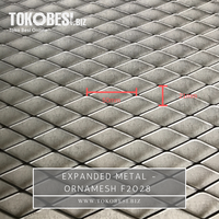 Gambar Expanded metal - Ornamesh F2028 (lbr) dari Teguh tokobesi Kota Bandung 1 Tokopedia