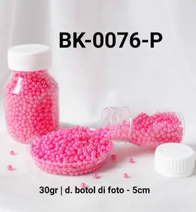 BK-0076-P Sprinkles sprinkle sprinkel 30 gram mutiara pink