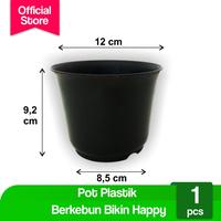 Gambar Pot UCU 12 Hitam Pot Kaktus Pot Bunga Pot Tanaman Pot Plastik Hitam dari Potme Farm Kota Denpasar 2 Tokopedia