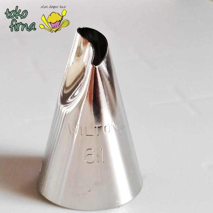 Gambar Spuit 61 Decorating Tip - Mawar - Petal - no. 61 dari Spuit Kue Wilton Kota Administrasi Jakarta Barat Tokopedia