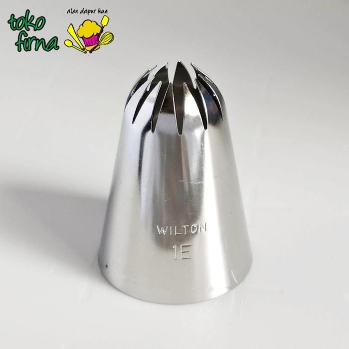 Gambar Spuit 1E Decorating Tip - Drop Flower - no. 1E dari Spuit Kue Wilton Kota Administrasi Jakarta Barat Tokopedia