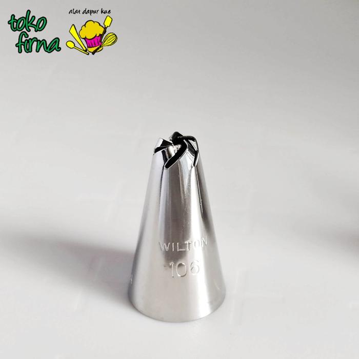 Gambar Spuit 106 Decorating Tip - Drop Flower - no. 106 dari Spuit Kue Wilton Kota Administrasi Jakarta Barat Tokopedia