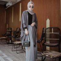 Gambar Original Mide Skirt by Rokgaliya : Black, Mocca, Grey, Navy, Cream dari RASTAGEDON SHOP Kab. Indramayu 2 Tokopedia