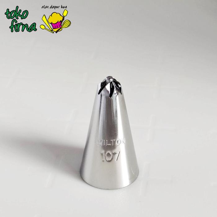 Gambar Spuit 107 Decorating Tip - Drop Flower - no. 107 dari Spuit Kue Wilton Kota Administrasi Jakarta Barat Tokopedia