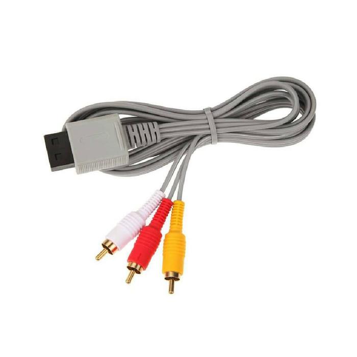 Gambar KABEL AV TV NINTENDO WII RCA CABLE Nintendo wii Promo dari TC_Collection Jakarta Barat Tokopedia