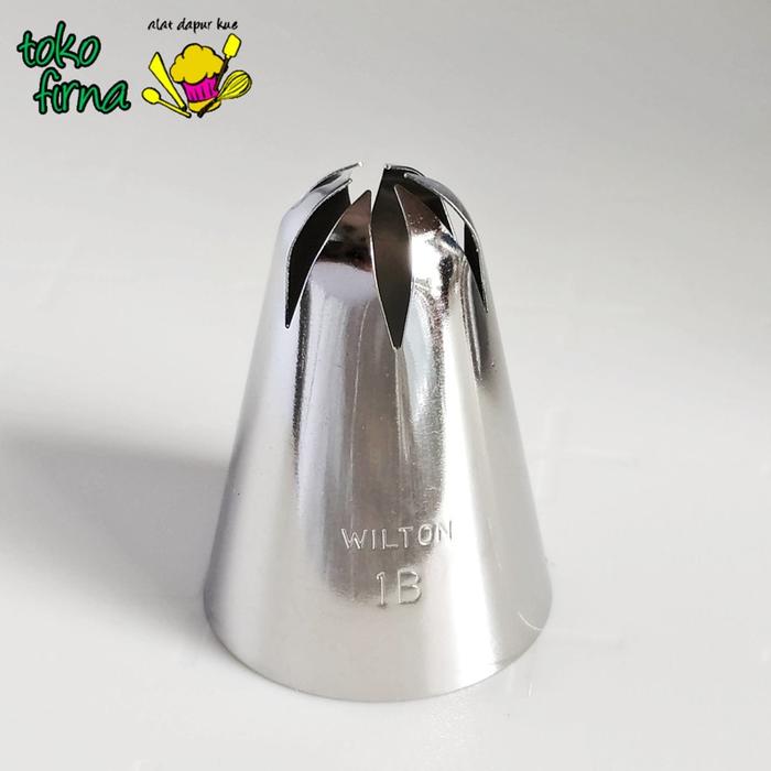 Gambar Spuit 1B Decorating Tip - Drop Flower - no. 1B dari Spuit Kue Wilton Kota Administrasi Jakarta Barat Tokopedia
