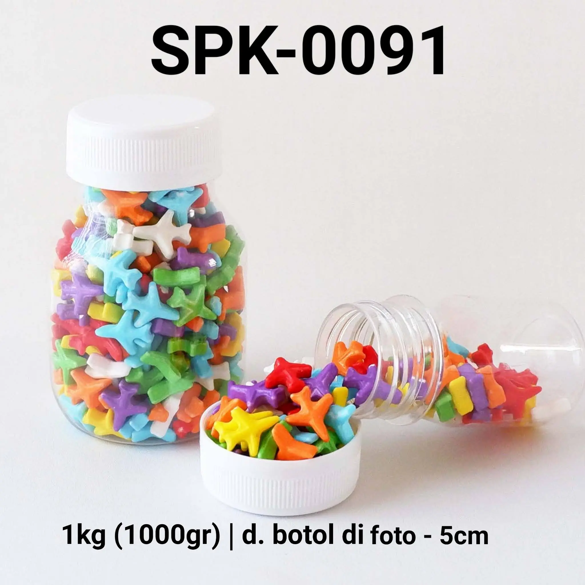 SPK-0091 Sprinkles sprinkle sprinkel 1kg 1 kg kilo pesawat airplane