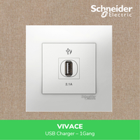 Gambar Schneider Electric Usb Charger 2.1A Vivace - KB31USB_WE dari Smart Power Solution Kota Administrasi Jakarta Barat 1 Tokopedia