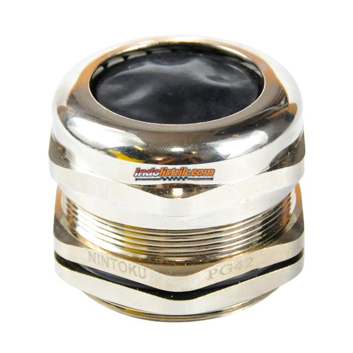 Gambar Kabel Gland Brass Metal BPG 42 Nintoku dari INDOLISTRIK OFFICIAL TNG Kota Administrasi Jakarta Pusat Tokopedia