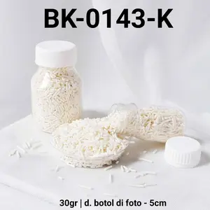 BK-0143-K Sprinkles sprinkle sprinkel 30gr 30 gram meses putih