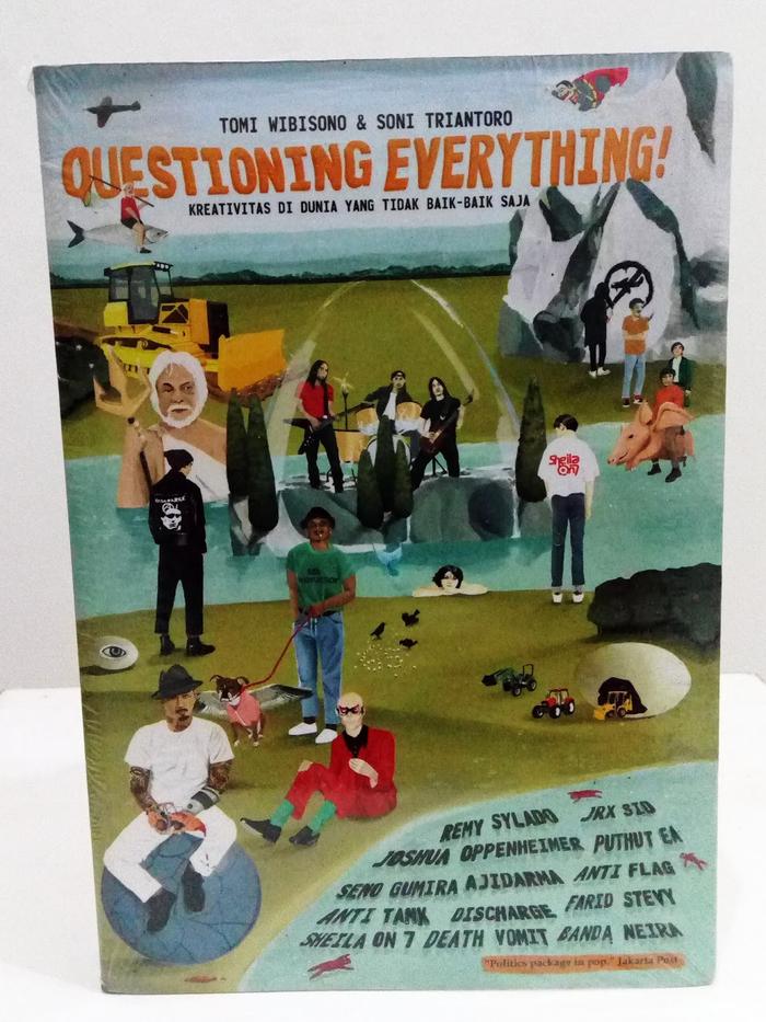 Gambar QUESTIONING EVERYTHING: kreativitas di dunia yang tidak baik-baik saja dari KETEMUBUKUONLINE Kab. Sleman Tokopedia