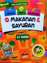 Gambar Gunting, Tempel, Mewarnai Tema Makanan & Sayuran dari KETEMUBUKUONLINE Kab. Sleman 1 Tokopedia