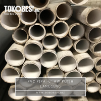 Gambar PVC Pipa ½" AW Putih Langgeng dari Teguh tokobesi Kota Bandung 1 Tokopedia