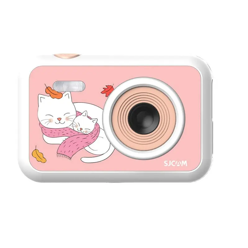 SJCAM FUNCAM KIDS CAMERA kamera pocket digital anak - KITTY WHITE 0