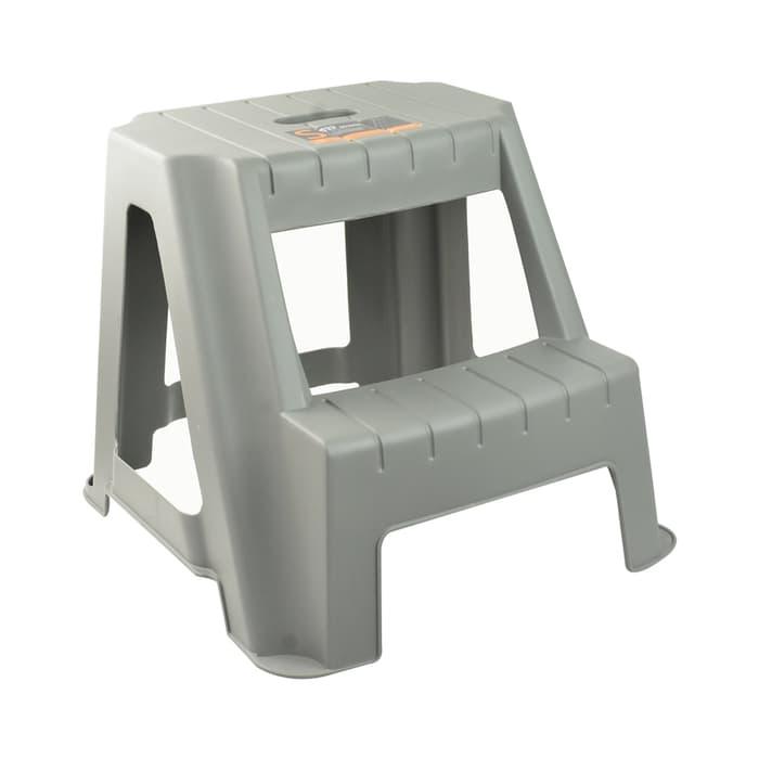 INFORMA - BANGKU PIJAK - STEGO STEP STOOL GREY 49X51X42CM - Shop ...