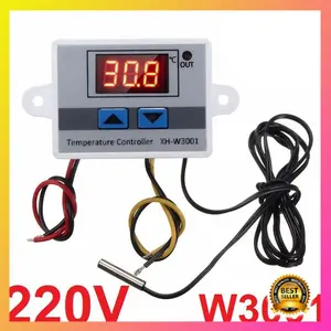 Thermostat Digital AC 220V XH W3001 Termostat Alat Pengatur Suhu Panas