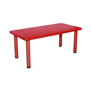 MEJA PLASTIK ANAK PERSEGI PANJANG - YARIS TABLE RECTANGLE RED