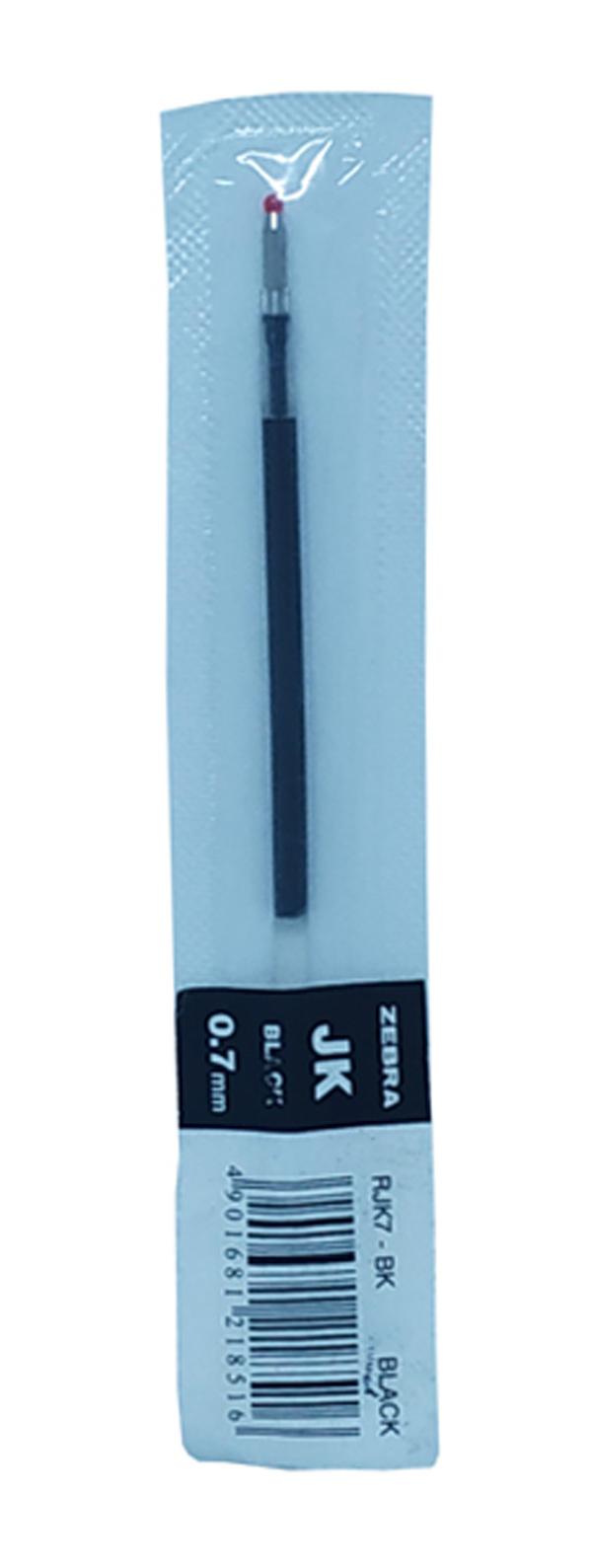 Gambar Zebra Refill Ballpoint Jk 0.7 Black dari Gramedia Kota Administrasi Jakarta Timur Tokopedia