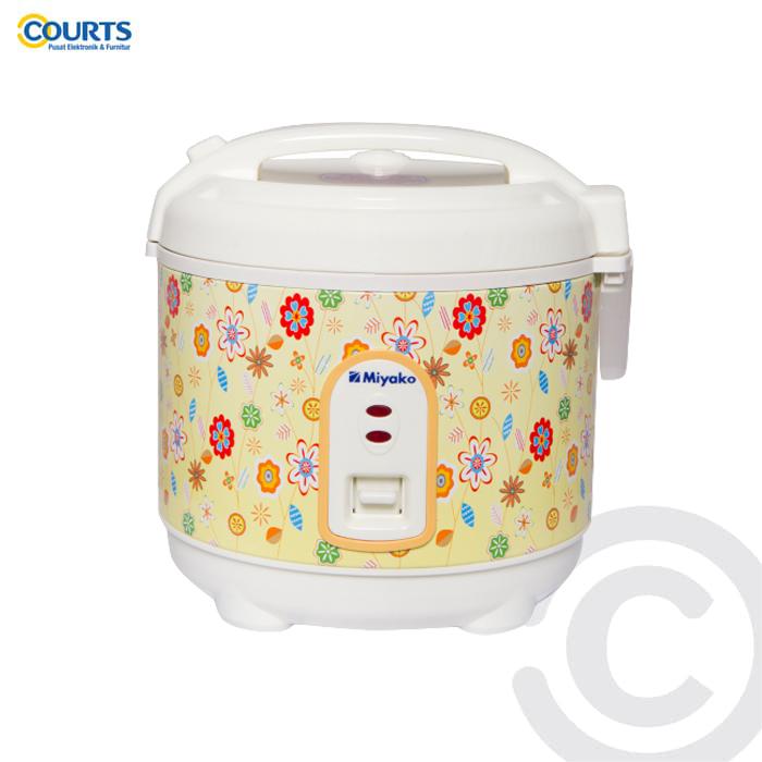 Gambar MIYAKO RICE COOKER 0.6 LITER 3 IN 1 - MCM-609 dari Courts Elektronik Kota Bekasi Tokopedia