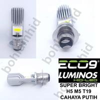 Gambar Lampu Motor LED LUXIMOS SATRIA F115 Bohlam ECO9 H6 M5 T19 Putih dari bohlamhid Kota Tangerang 3 Tokopedia