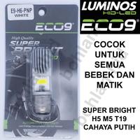 Gambar Lampu Motor LED LUXIMOS LETS FI Bohlam ECO9 H6 M5 T19 Putih dari bohlamhid Kota Tangerang 3 Tokopedia